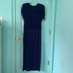 Vintage Lillie Rubin Purple Gown Size 12